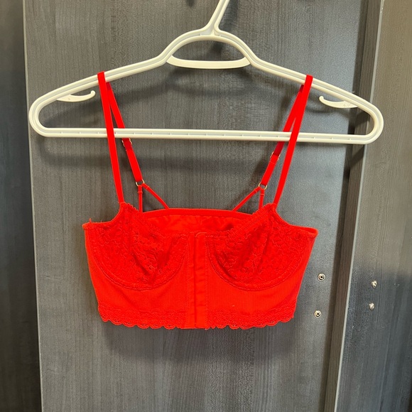 Aerie cropped corset top - Picture 2 of 3